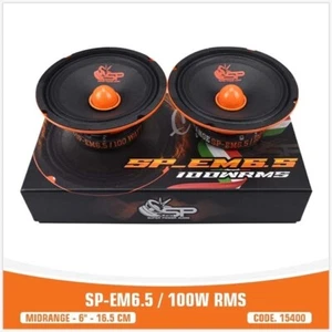 Coppia SP6.5EM 6,5" 16,5cm 200w Max V.C. 30mm Mid Woofer SPL DA GARA - - SP Aud - Foto 1 di 1