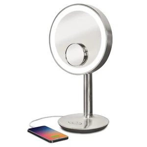 iHome Vanity Mirror with Lights, Wireless Speaker, and Magnifying Mirror - Picture 1 of 6