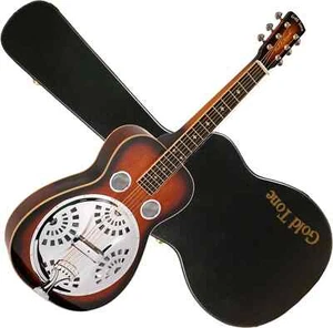 Gold Tone PBS-M Paul Beard Signature Squareneck Mahogany Resonator Guitar W/Case - Picture 1 of 11