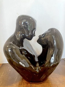 Royal Haeger Lovers Embrace Sculpture Statue Mid Century Modern - Picture 1 of 9