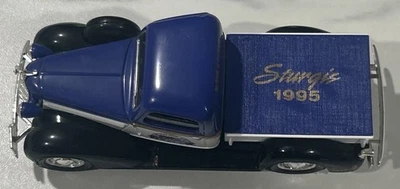 ERTL LIBERTY CLASSICS Chevy 1937 Pick Up Sturgess 1995 COIN BANK 1/25 Limited # - Image 1 of 4