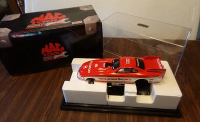 野马滑稽汽车 1998 Mac 工具 Whit Bazemore Winston DieCast 1:24 白金 全新带盒 — 第 1/4 张图片