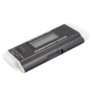 Computer Power Supply Tester LCD Display Support 20/24Pin ATX NEW - Afbeelding 1 van 12