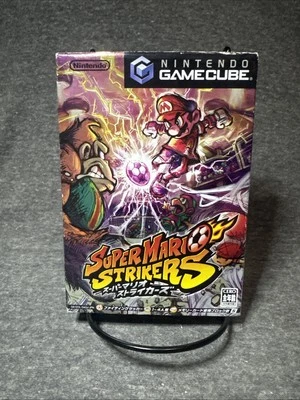 Super Mario Strikers Nintendo GameCube Japan Import CIB 4 - Image 1 of 4