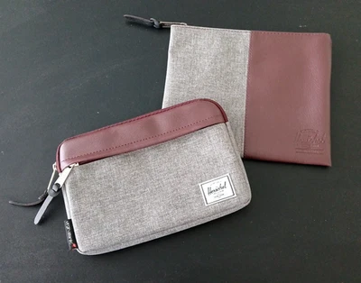 Bolsa de viagem Herschel Supply Co. Virgin Atlantic bolsa com zíper conjunto de 2 produtos de higiene pessoal - Imagem 1 de 4