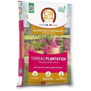 Terriccio per piante - O MARRONE - OBRTPLAN35N - 35 L - Foto 1 di 1