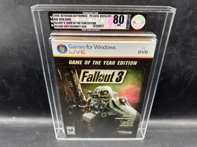Fallout 3 DNSB Game of the Year Edition Windows PC VGA 80 FACTORY SEALED WATA