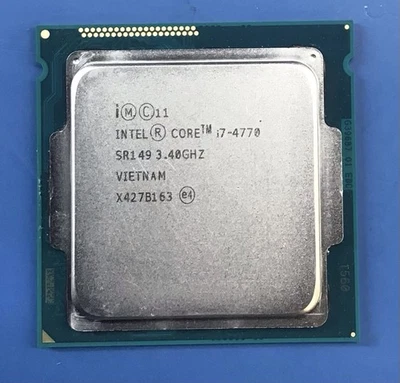 Procesador CPU Intel Core I7-4770 3,40 GHz cuatro núcleos Haswell SR149 LGA 1150... - Imagen 1 de 2