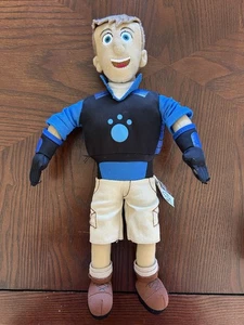 Wild Kratts Talking Martin bambola 14" blu Kratt Brother Wicked Cool Toys 2014 PBS - Foto 1 di 4