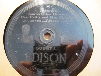 1920 Hebrew EDISON Monroe Silver COHEN on his HONEYMOON/ ADA JONES 50667 Disc - Image 1 of 2