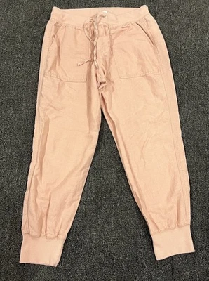 Gap 轻便浅粉色慢跑裤,尺寸 M,带口袋 — 第 1/4 张图片