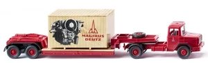 ,WIKING, MAGIRUS DEUTZ 4x2 con cama baja 2 Ejes MAGIRUS, 1/87, WIK050305 - Imagen 1 de 1