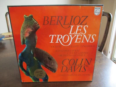 Berlioz - Les Troyens - Colin Davis - Import 5 LP BOX SET w/BOOKS NM $7.95 - Image 1 of 4