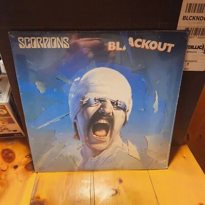 SCORPIONS Blackout 1ª Prensa Sellado USA Club Foto 1 de 4