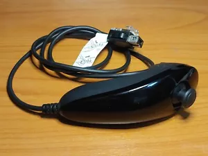 Authentic Nintendo Wii Nunchuck Controller Black color Nobox - Picture 1 of 5