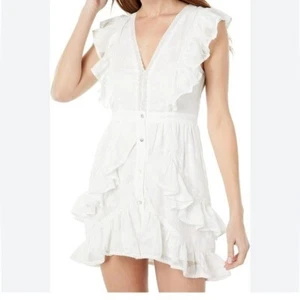 Saltwater Luxe Alexandra Short  Sleeve Collection Mini Dress  Size XS #1499 - Picture 1 of 17
