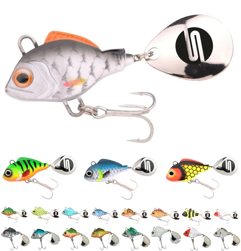 Spro ASP Jiggin` Spinner UV 5 7 10 14 18 21 28 35 50 g XL Jig Weitwurf Spinner - Bild 1 von 2