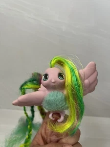 1987 Hasbro Fairy Tails DOWNY TAILS My Little Pony Bird Vintage Fuzzy Tummies - Bild 1 von 6