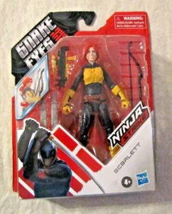 GI Joe Origins Snake Eyes NINJA STRIKE SCARLETT 6in Action Figure ~ Hasbro NIP - Picture 1 of 2