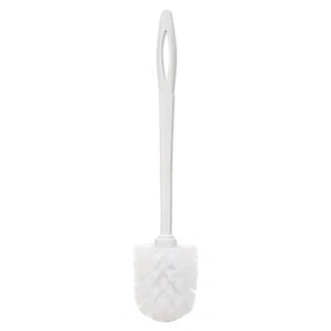 Rubbermaid Commercial Toilet Bowl Brush 14 1/2" White Plastic 631000WE - Picture 1 of 3