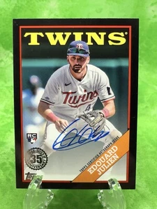 Edouard Julien RC 3/199 Black - 2023 Topps Update #88BAU-EDJ - 35TH Ann. Twins - Picture 1 of 9