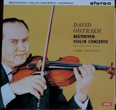 AUDIOPHILE TESTAMENT COLUMBIA SAX 2315 UK BEETHOVEN Violin Concert OISTRAKH MINT - Image 1 of 3