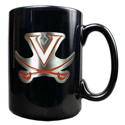 Virginia Cavaliers 15oz Black Ceramic Mug Cover