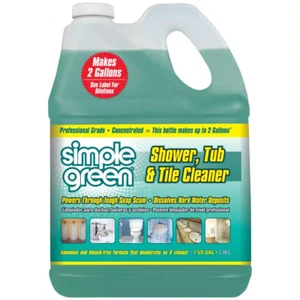 1 Gal NEW Pro Grade Shower Tub Tile Cleaner Bathroom Cleaning Solution - Picture 1 of 5