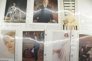 (8) Kodak Color Corporate Ad Proof Sheet Ektacolor Portrait Prints VINTAGE B199 - Picture 1 of 3