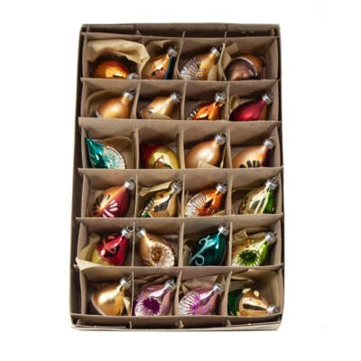 Early Years Oval Glass Ornaments 30mm Set of 24 - Image 1 of 3