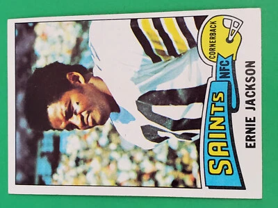 1975 TOPPS FOOTBALL #323 ERNIE JACKSON HIGH GRADE EX EX-MT - Image 1 of 2