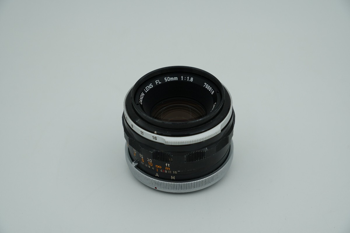 Canon f/1.8 Camera Lenses FL 50mm Focal for sale - eBay Canon f/1.8 Camera Lenses FL 50mm Focal for sale - eBay
