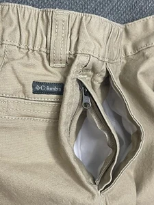 Pantalón Columbia Youth PEQUEÑO Flex ROC Caqui - Imagen 1 de 11