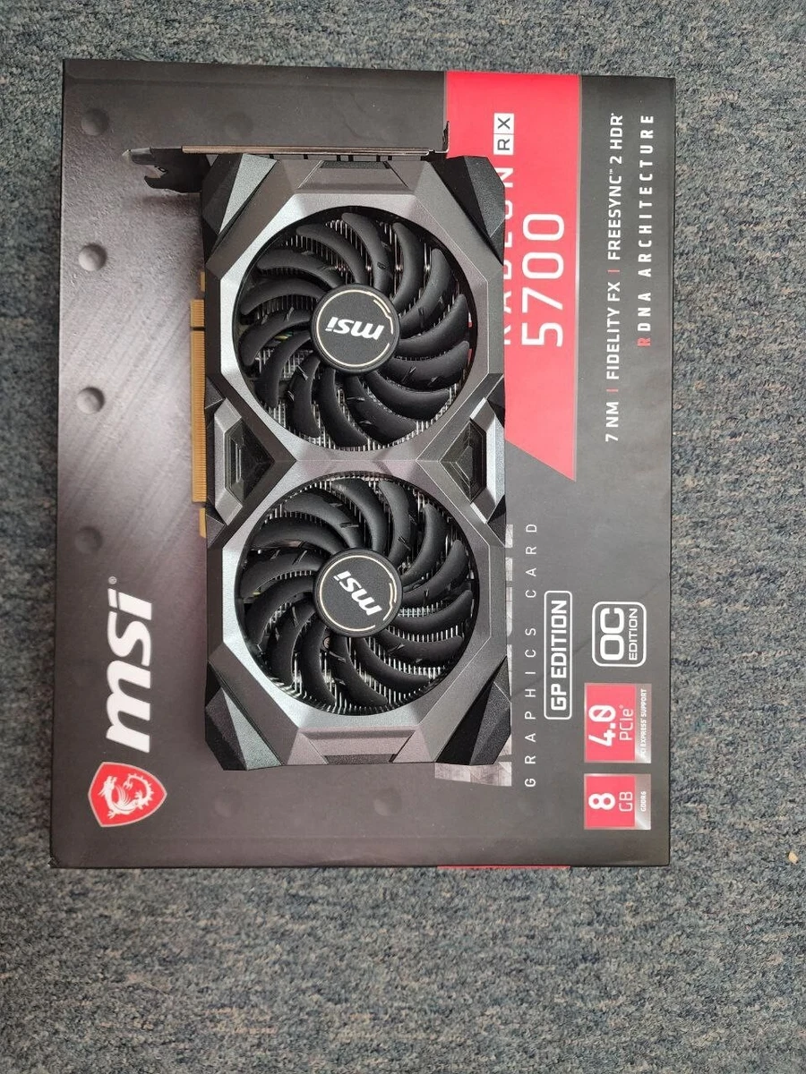 MSI AMD Radeon RX 5700 AMD Computer Graphics Cards for sale - eBay