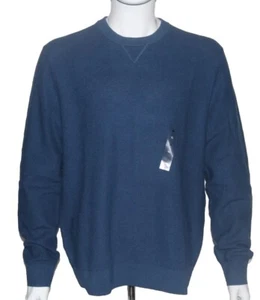 Suéter Michael Kors Para Hombre Ajuste Regular Puntada Cuello Redondo, Azul Denim, Talla XL $128 - Imagen 1 de 10