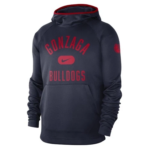 Gonzaga Bulldogs Nike Hoodie Mens XL Dri-Fit Pullover Spotlight Hoodie Cover