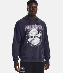 Under armour Hierro Paradise Hombre Capucha Dwayne Johnson 1373561 Azul Marino S - Imagen 1 de 13