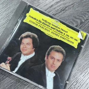 Itzhak Perlman Daniel Barenboim Mozart Violin Sonatas 378-380 CD 1984 Germany - Picture 1 of 4