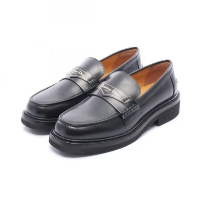 Мокасины Christian Dior плоские кожа черные размер 37 б/у женские - Изображение 1 из 4