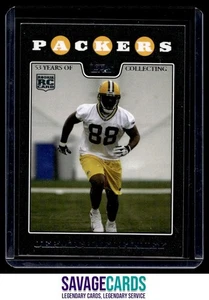 2008 Topps Black Jermichael Finley RC /53 #383 Green Bay Packers - Picture 1 of 3