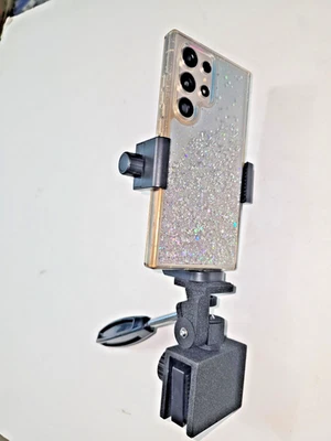 COMBO Abrazadera de ventana para teléfono celular Trípode de ventana de metal y soporte para teléfono celular Foto 1 de 4