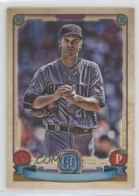 2019 Topps Gypsy Queen Missing Nameplate Variation Zack Greinke #62 - Image 1 of 2