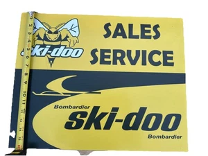 Ski-Doo Sales Service Bombardier 18" x 24" Acrylic Sign 16x21” - Picture 1 of 2