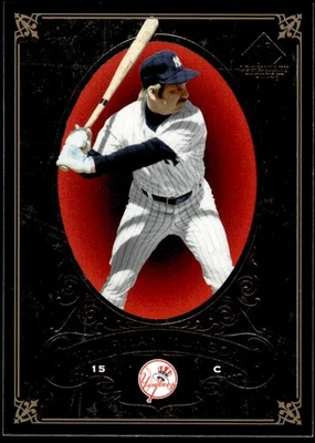 SP Legendary Cuts #57 2007 Thurman Munson Yankees Foto 1 de 2