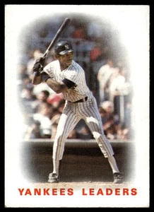 1986 Topps #276 Yankees Leaders - Picture 1 of 2