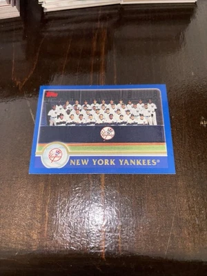 Tarjeta Topps 649 New York Yankees Foto 1 de 2
