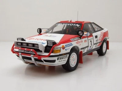 Toyota #3 Safari 1990 Blanco Coche a Escala Rojo 1:18 Kyosho - Imagen 1 de 4