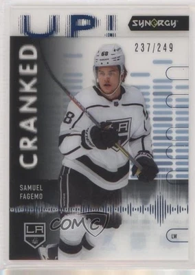 2022-23 Upper Deck Synergy Cranked Up Blue /249 Samuel Fagemo #CU-SF Rookie RC - Image 1 of 2
