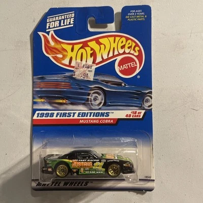 Hot Wheels 1998 First Edition MUSTANG COBRA #18 Of 40 Cars  - Image 1 of 2