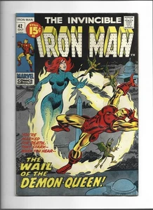 Iron Man #42 1. App von Mikas, Marvel 1971 Low Grade (c7) - Bild 1 von 2